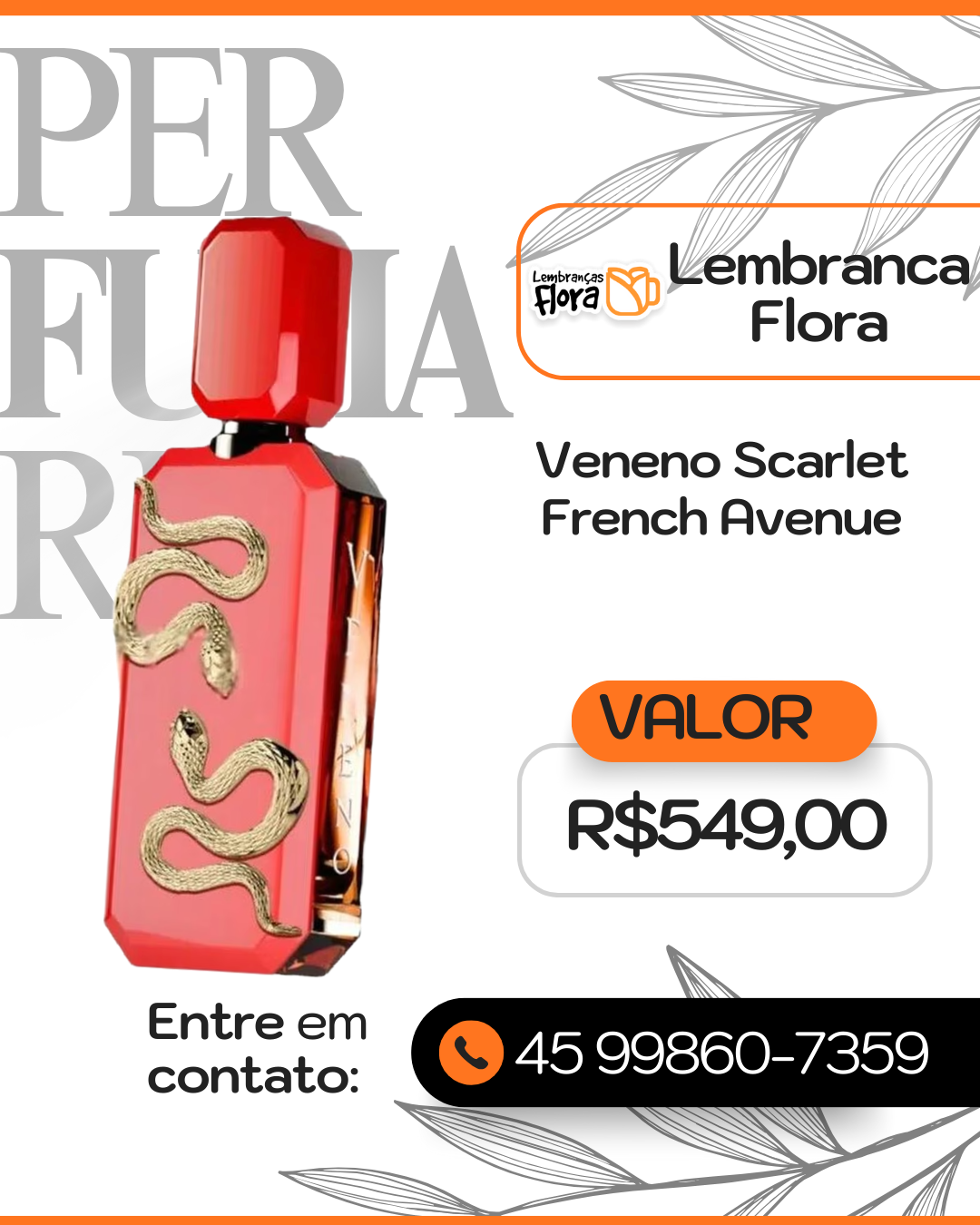 Veneno Scarlet French Avenue