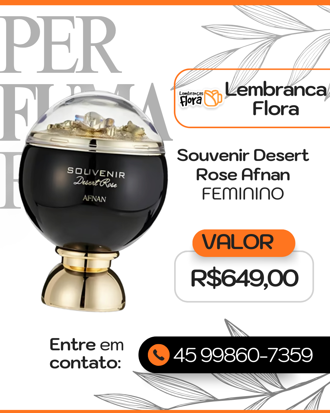 Souvenir Desert Rose Afnan