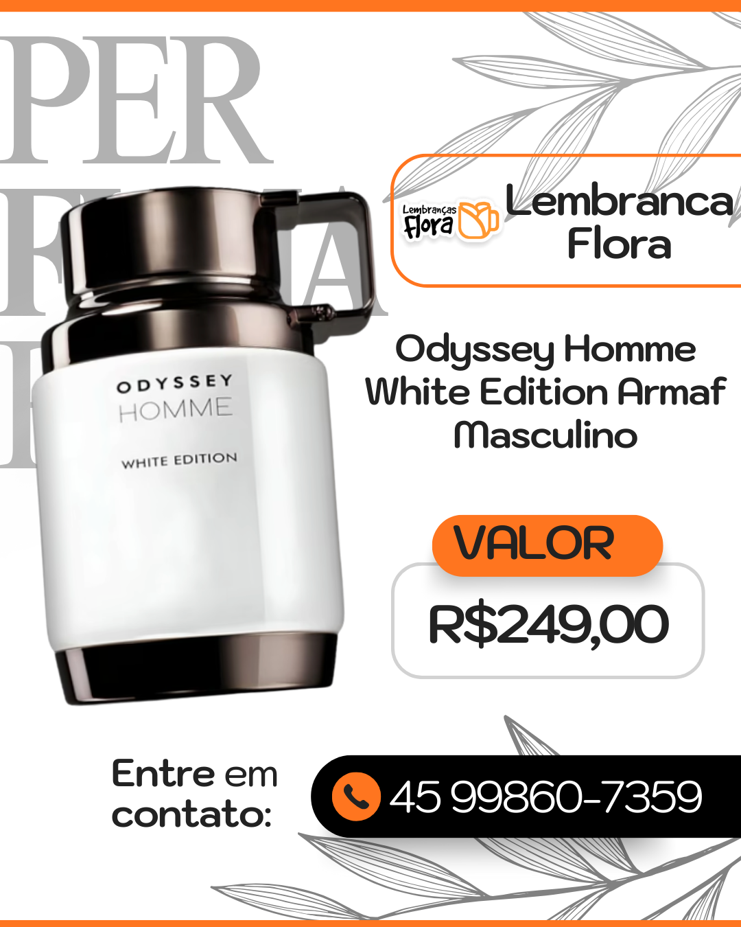 Odyssey Homme White Edition Armaf