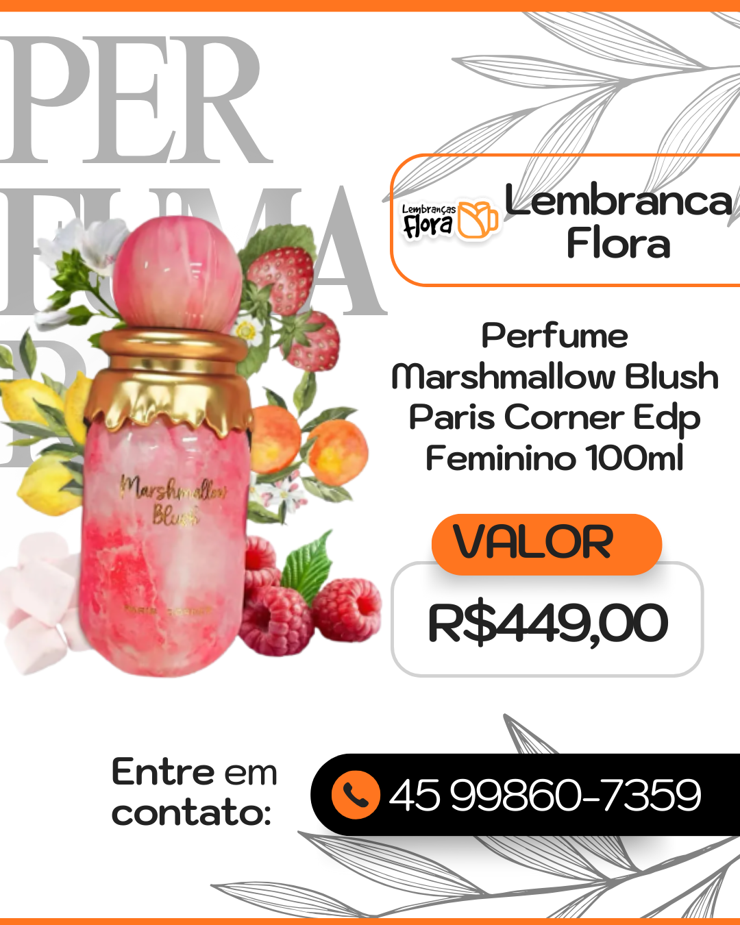 Marshmallow Blush Paris Corner Edp