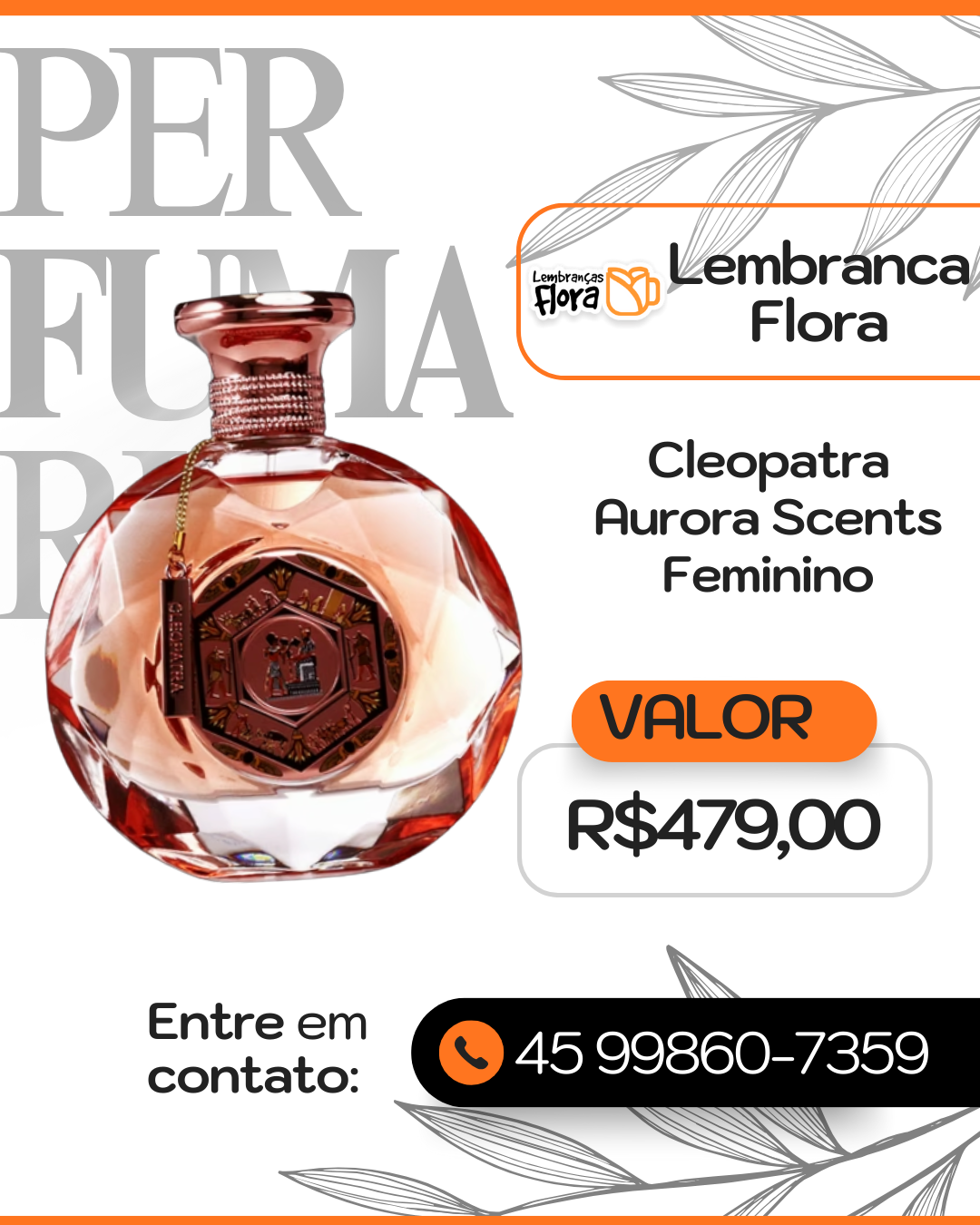 Cleopatra Aurora Scents Feminino