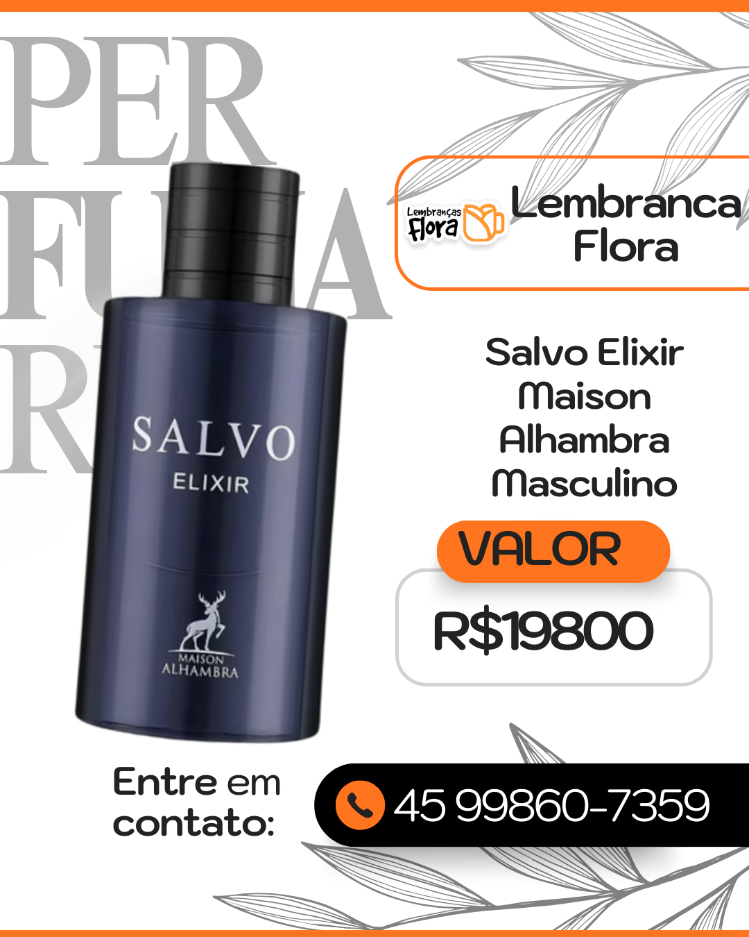 Salvo Elixir Maison Alhambra