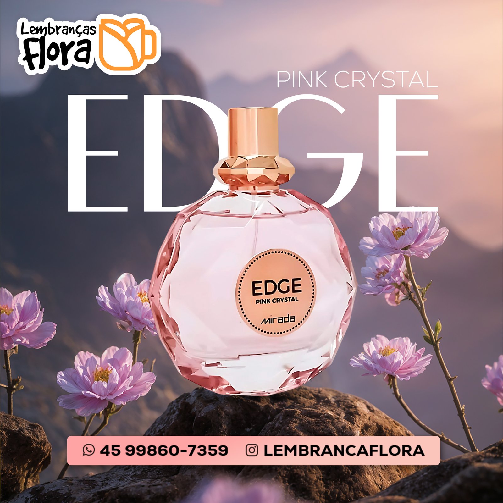 Edge Pink Crystal
