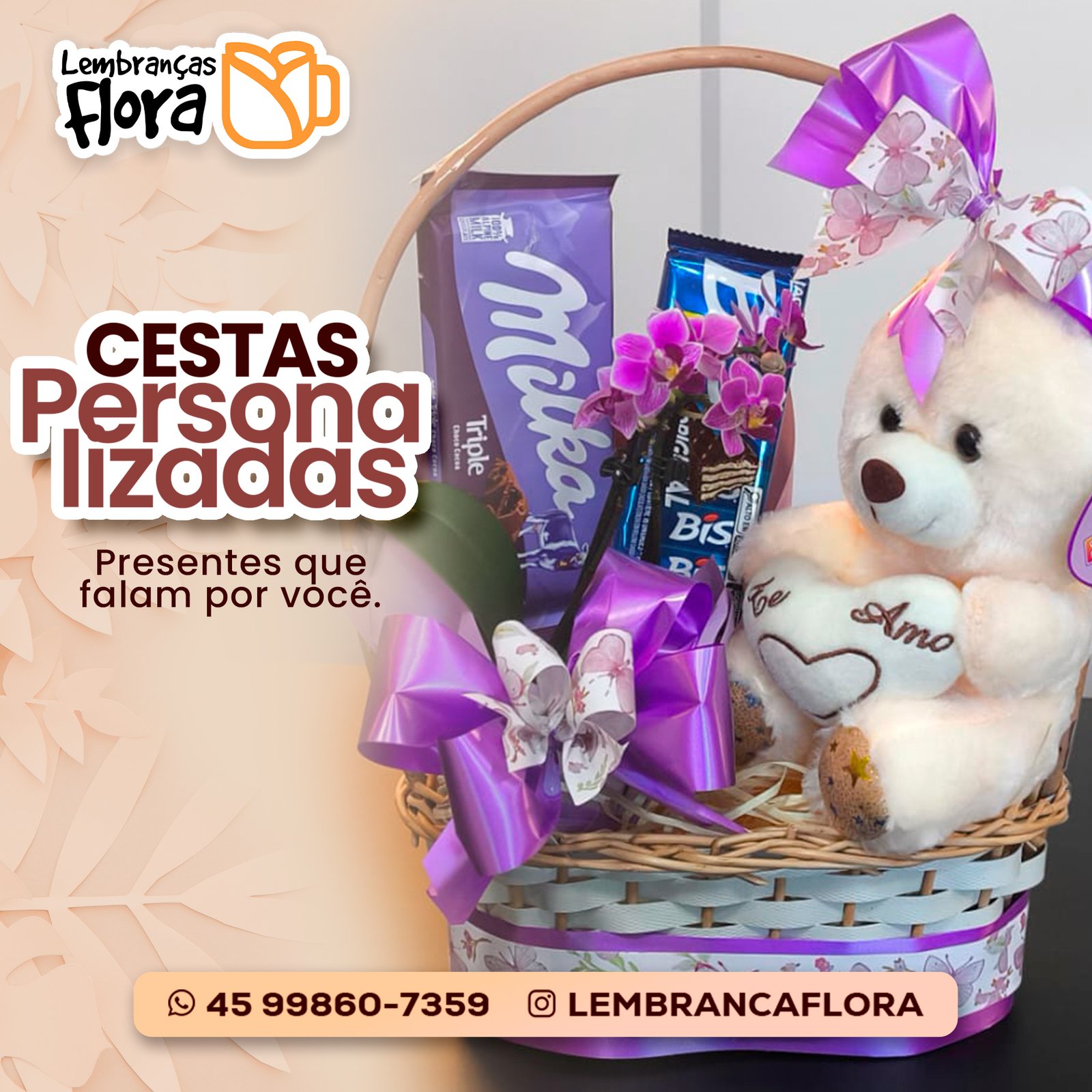 Cestas Personalizadas Românticas